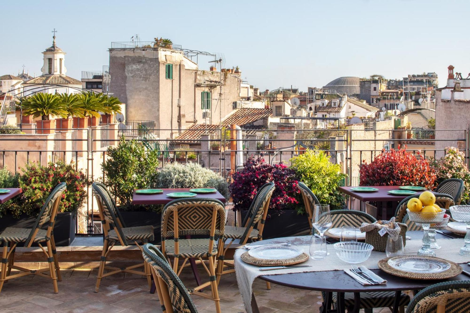 Hotel Adriano Rooftop Roma Exterior foto