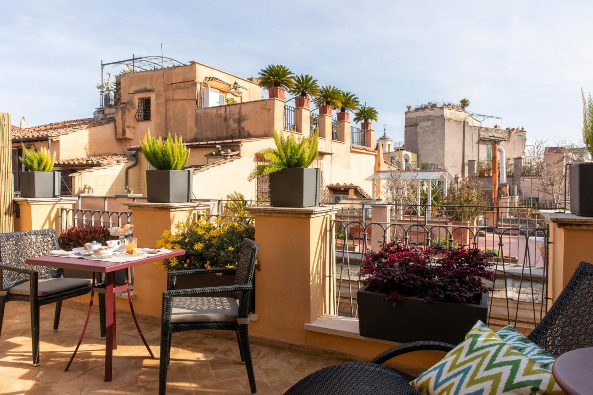 Hotel Adriano Rooftop Roma Exterior foto